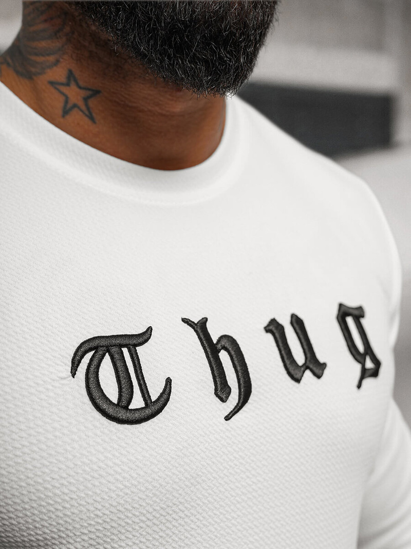 Muška Dukserica Bijela OZONEE O/T6612