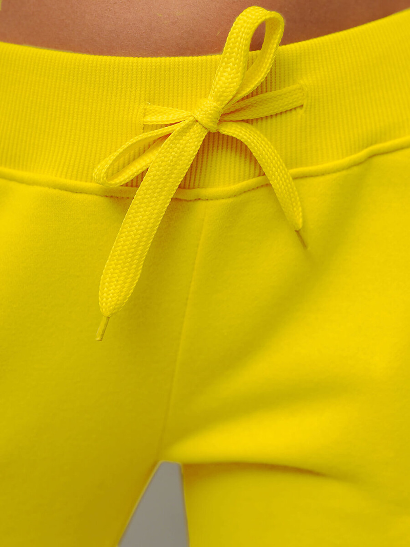 Ženske sportske hlače žute OZONEE JS/CK01Z