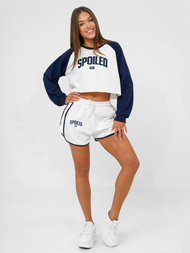 Dvodijelni set trenerke bijelo-modra OZONEE JS/M58631AB