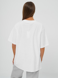 Ženska majica bijele OZONEE DJ77423