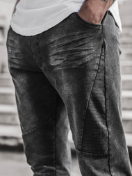 Muške jogger traperice Crne OZONEE JS/KK1098