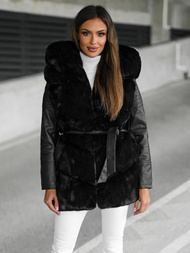 Ženska jakna crna OZONEE JS/11Z8090Z