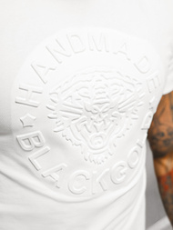 Muška Majica Bijeli OZONEE NB/MT3056Z