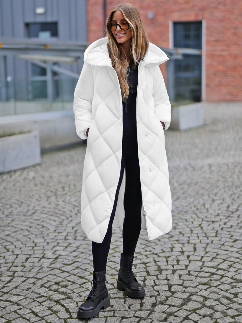 Ženska jakna bijela OZONEE JS/5M3173/281Z