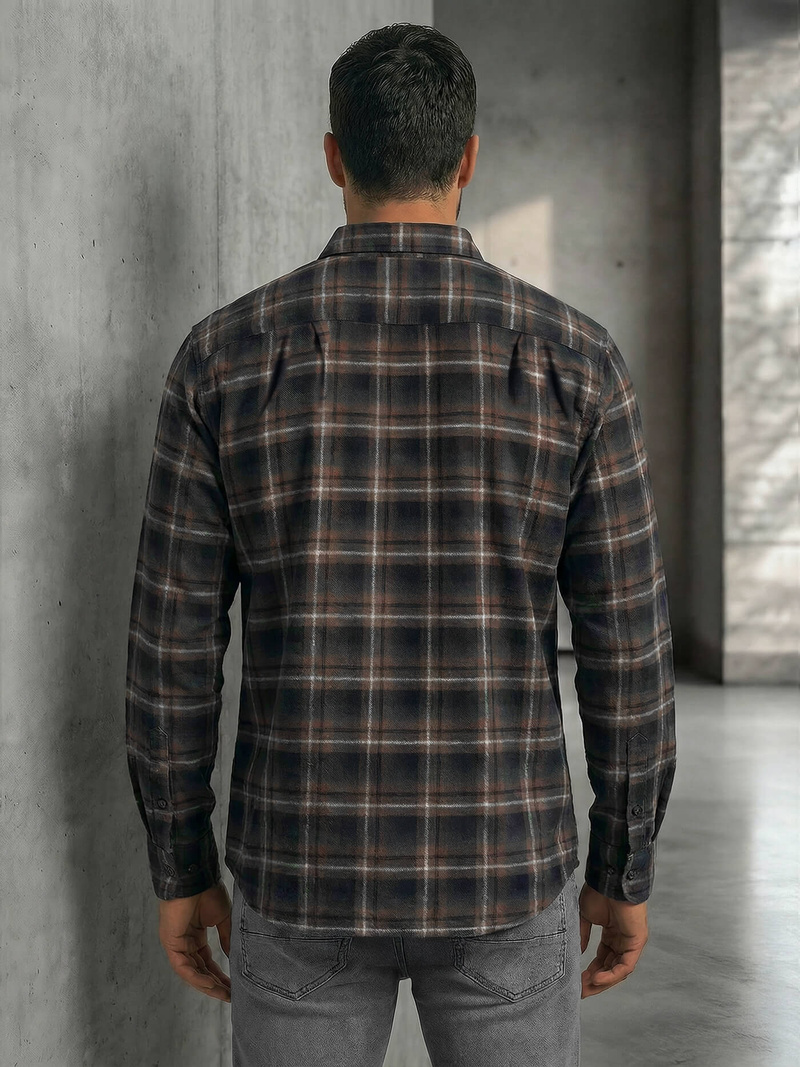 Muška Košulja Modra OZONEE V/V177Z