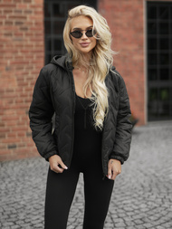 Ženska Jakna Crna OZONEE JS/16M9315/392AZ