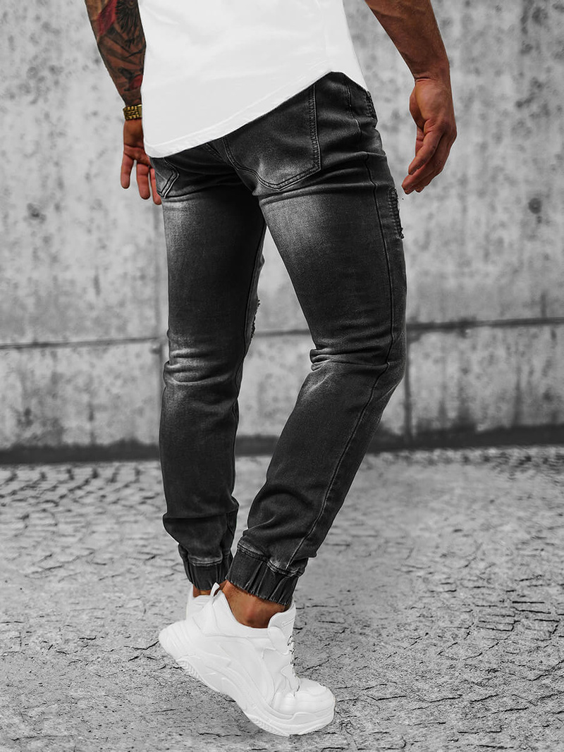 Muške Jogger Hlače Crne OZONEE NB/MP0052/2N