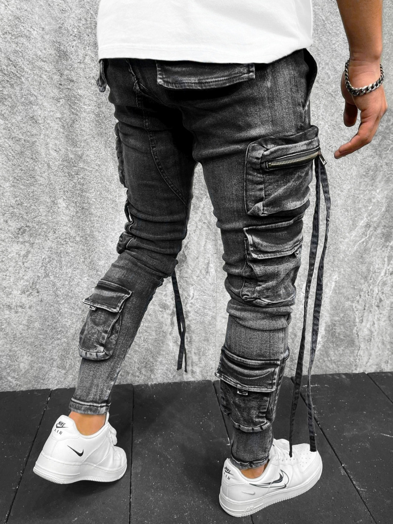 Muške traperice Crne OZONEE O/B6505