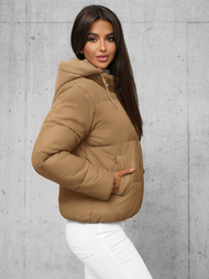 Ženska Jakna Svijetlo-Bež OZONEE JS/16M9187/158