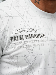 Muška Majica Bijeli OZONEE O/QQ1530