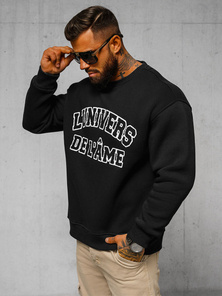 Dukserica crna OZONEE O/SWE23055