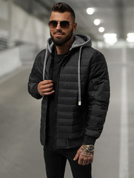 Muška jakna crna OZONEE JS/8M985/392