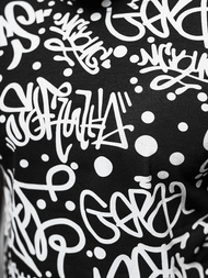  Muška Majica Crna OZONEE JS/8T1216/3