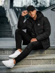 Muška jakna crna OZONEE JS/31M5081/392Z