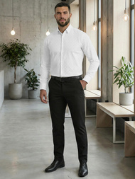 Muška košulja bijela OZONEE V/V180Z