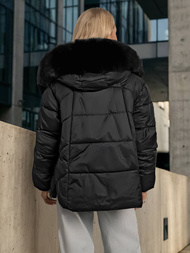 Ženska jakna crna OZONEE O/16M9179/392Z