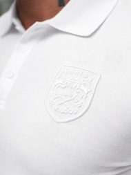 Muška polo majica bijela OZONEE NB/MT3142Z