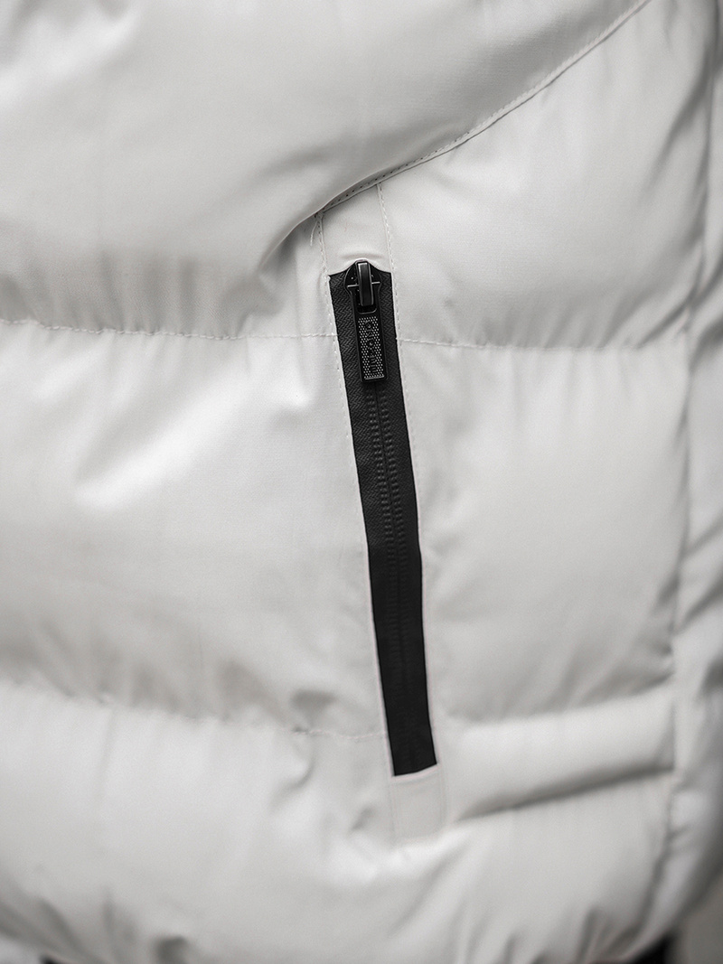 Muška Jakna Bijela OZONEE O/M798