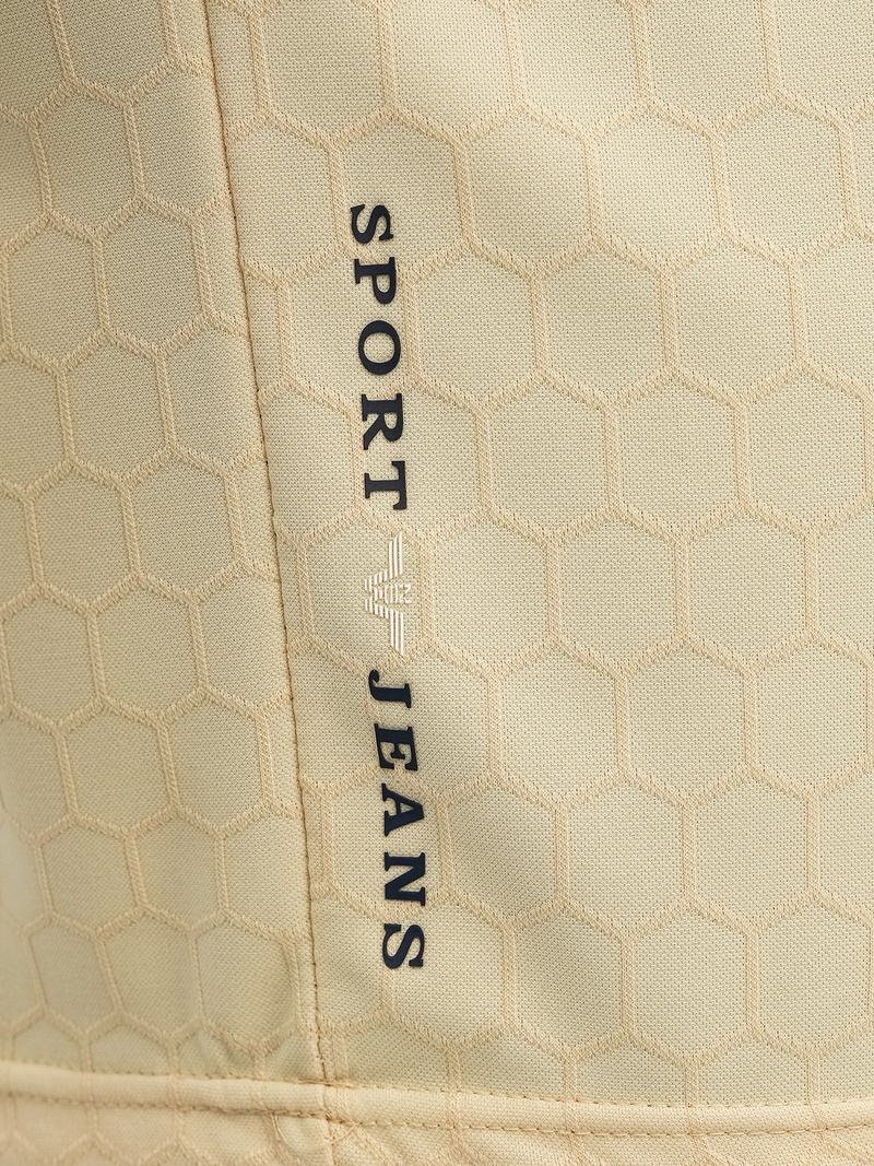 Muška polo majica bež OZONEE O/QQ922