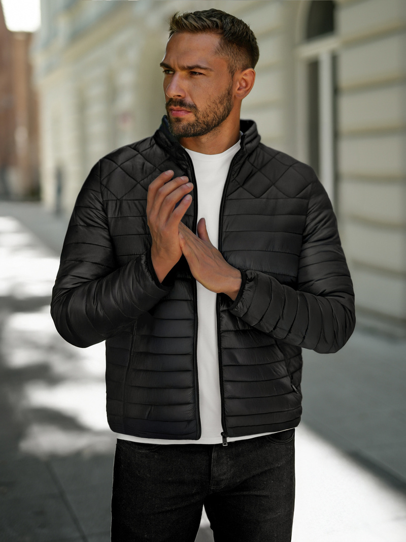 Muška Jakna Crna OZONEE JS/16M9328/392B