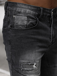 Muške traperice crne OZONEE NB/MP0142N