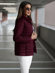 Ženska jakna tamnobordo OZONEE JS/16M9109/01Z