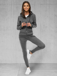 Dvodijelni set trenerke grafitna OZONEE JS/CKW03