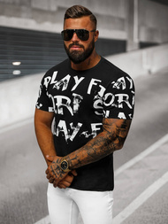 Muška majica crna OZONEE O/8T1280/3