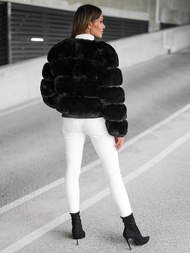 Ženska jakna crna OZONEE JS/11Z8080Z