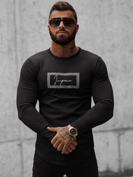 Muška Dukserica Crna OZONEE O/D7192