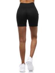 Ženske kratke hlače crne OZONEE O/54508