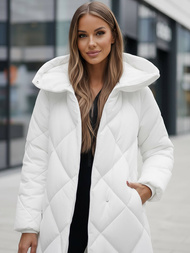 Ženska jakna bijela OZONEE JS/5M3173/281Z