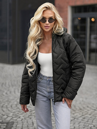 Ženska Jakna Crna OZONEE JS/16M9300/392Z