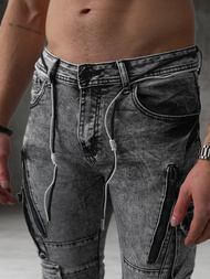 Muške traperice grafitne OZONEE O/E10017