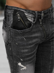 Muške traperice crne OZONEE NB/MP0045NZ