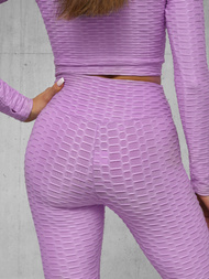 Dvodijelni set trenerke svijetloljubičasta OZONEE O/22060Z