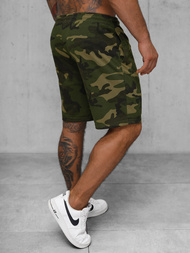 Muške sportske kratke hlače zelene OZONEE JS/8K283/29