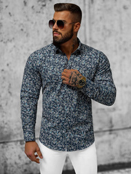 Muška Košulja Modra OZONEE O/V15