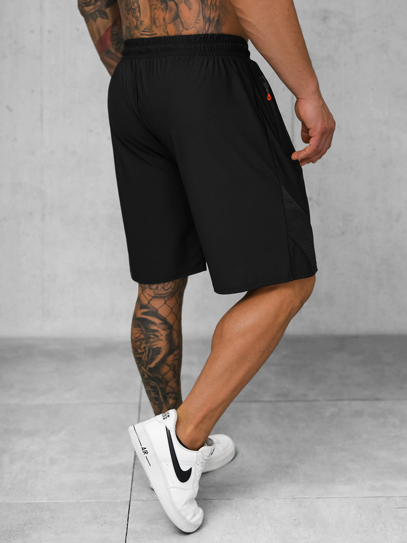 Muške sportske kratke hlače crne OZONEE JS/12K1800/3