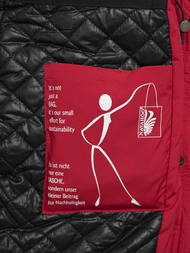 Ženska jakna tamno-crvena OZONEE O/W377