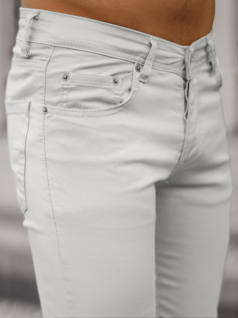 Muške Traperice Sive OZONEE E/5194/01