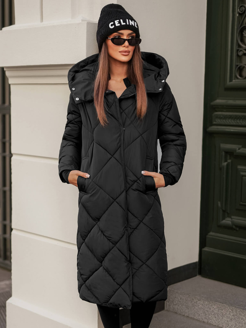 Ženska jakna crna OZONEE JS/5M3173/392Z