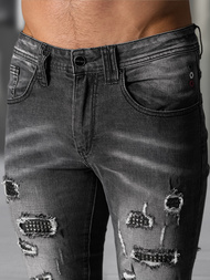 Muške traperice crne OZONEE NB/MP0152NZ