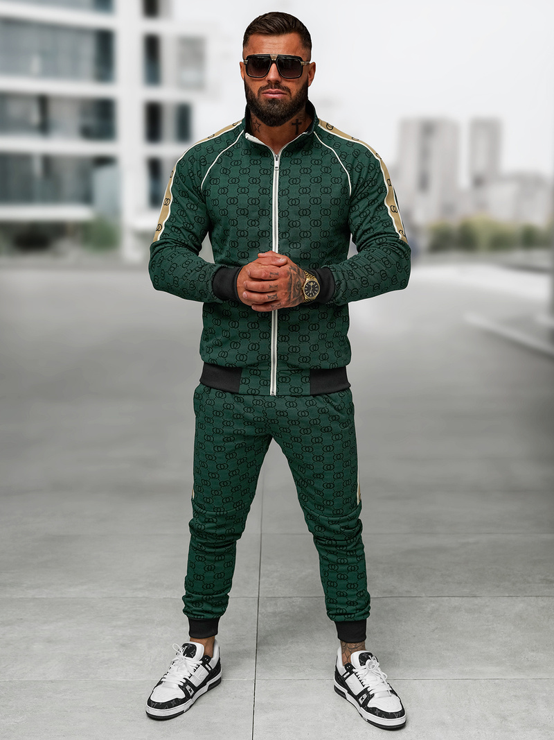 Muška trenirka zeleni OZONEE O/FF5110AB