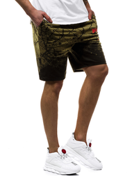 Muške kratke hlače Zelene OZONEE JS/KK300162