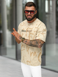 Muška Majica Bež OZONEE O/YN2/621