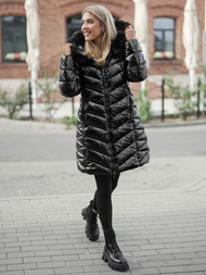 Ženska Jakna Crni OZONEE JS/16M9100/392Z