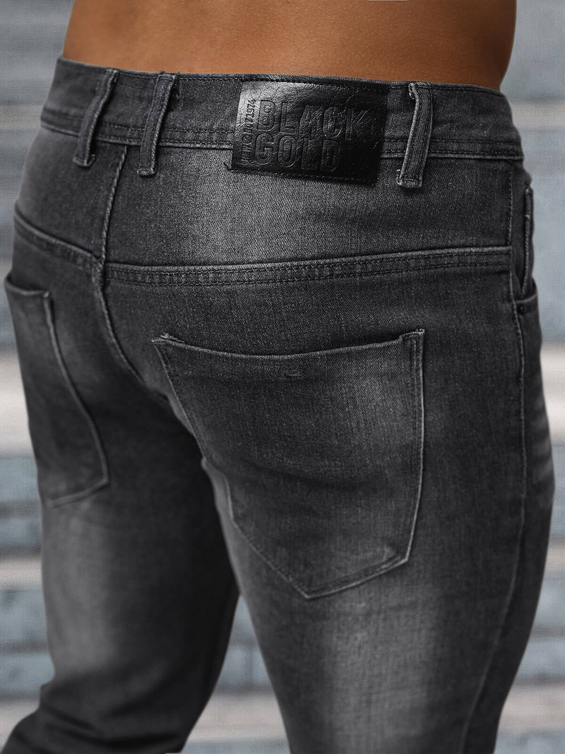 Muške traperice grafitne OZONEE NB/MP0199GS