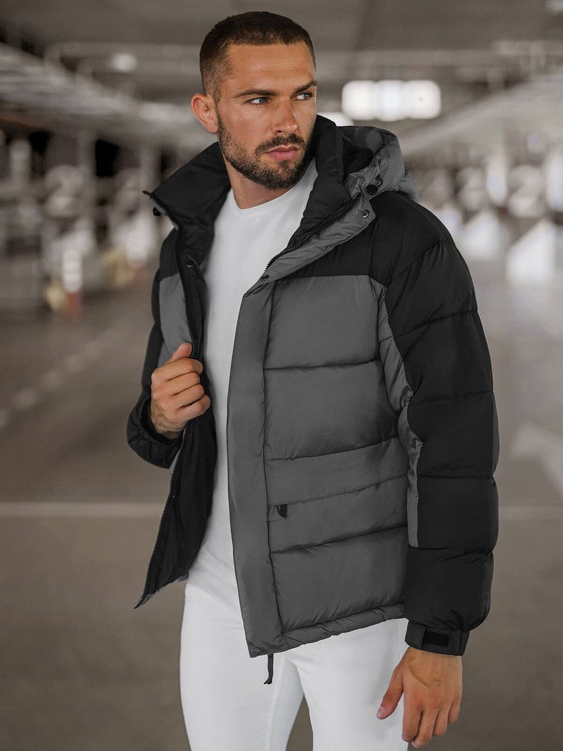 Muška jakna siva OZONEE JS/31M5008Z