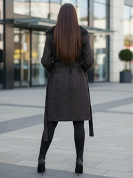 Ženski kaput crna OZONEE JS/53M5200/1Z